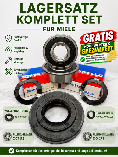 Lagersatz komplett set - lagersatz,